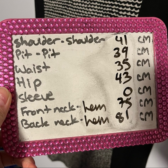 Ann Taylor LOFT Petites Dress Sleeveless Scoop Neck Princess Seam Wave Print - Picture 7 of 7